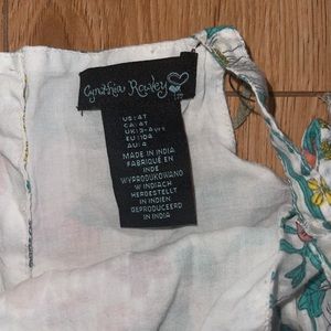 Cynthia rowley floral dress